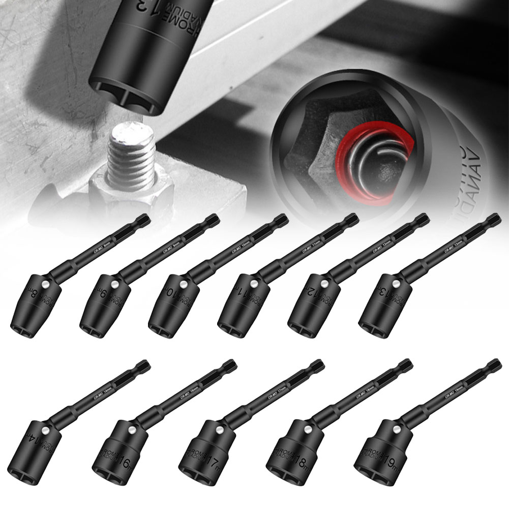 Power Z Tools - 1 Buah 100Mm Soket Hex H8-H19