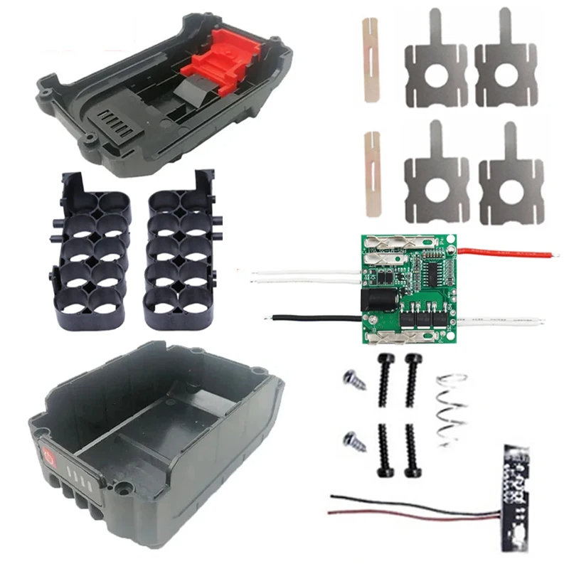 Power Toolbox - Sarung baterai peralatan listrik 18V dengan