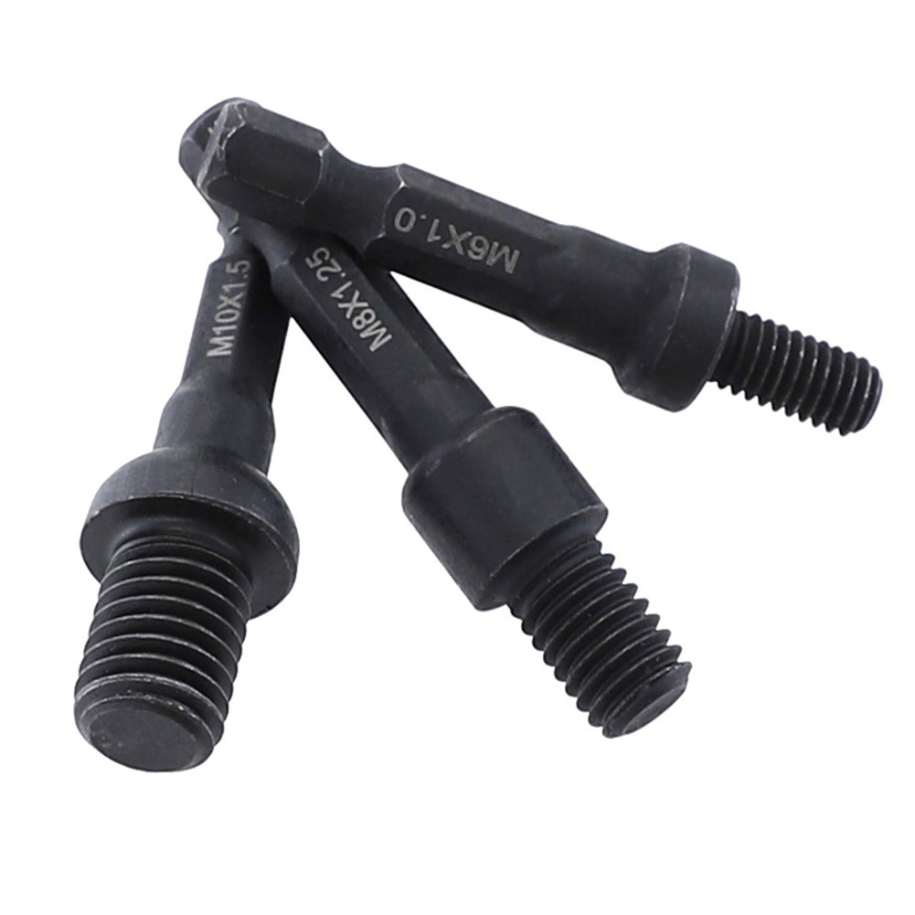 Power Z Tools - 3 Buah Adaptor Soket M6/M8/M10 Cr-Mo