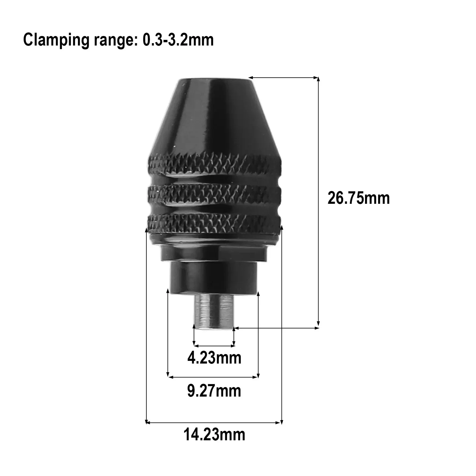 Power Z Tools - 1 buah Chuck Multi bor 0.3-3.2mm