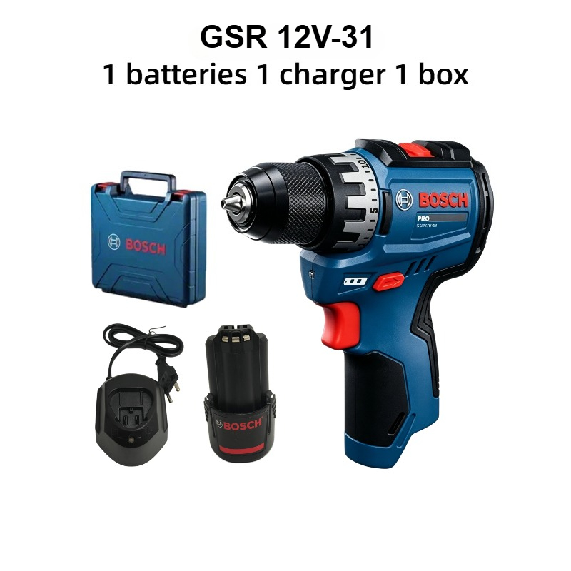 Power Z Tools - Bosch Professional GSR 12V-31 Bor Tanpa