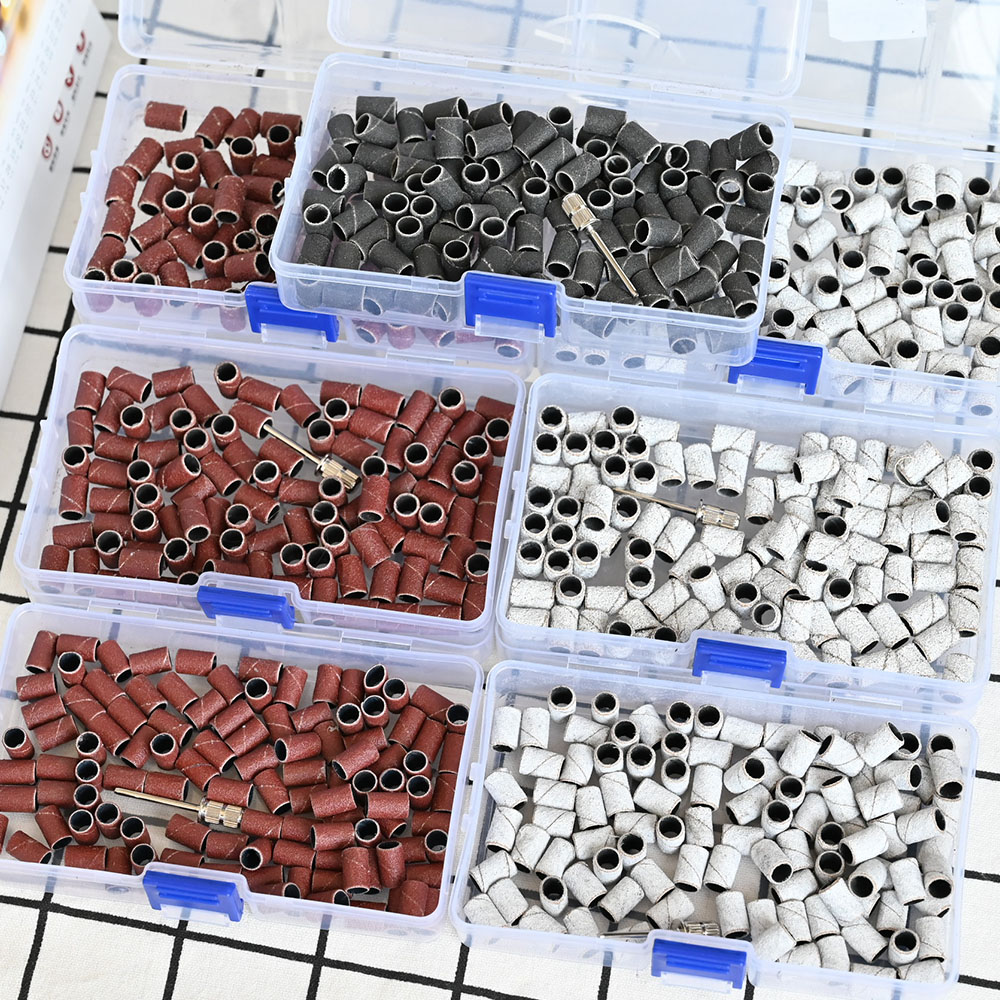 Power Tools Tool Box - 100Pcs/Kotak Pita Amplas untuk Seni Kuku