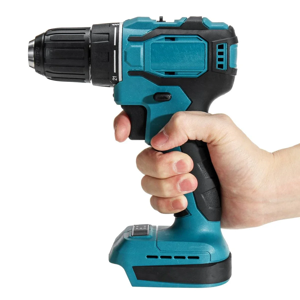 Power Tools Hammer - Bor Listrik 18V 90N.m Tanpa Kabel