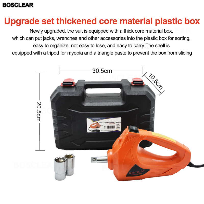 DC 12V 480N. M Kunci Impact Li - Power Tools Tool Box ulasan dan harga