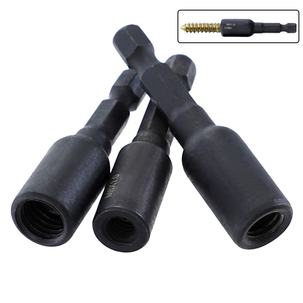 3 Buah Adaptor Soket M6/M8/M10 - Power Z Tools ulasan dan harga