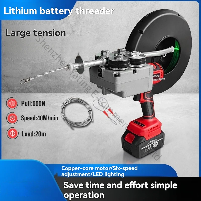 1pc Mesin Penarik Kabel Listri - Power Tools Drawing ulasan dan harga