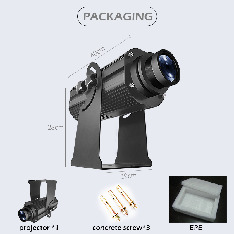 Proyektor Laser Daya Tinggi 20 - Power Tools Logo ulasan dan harga