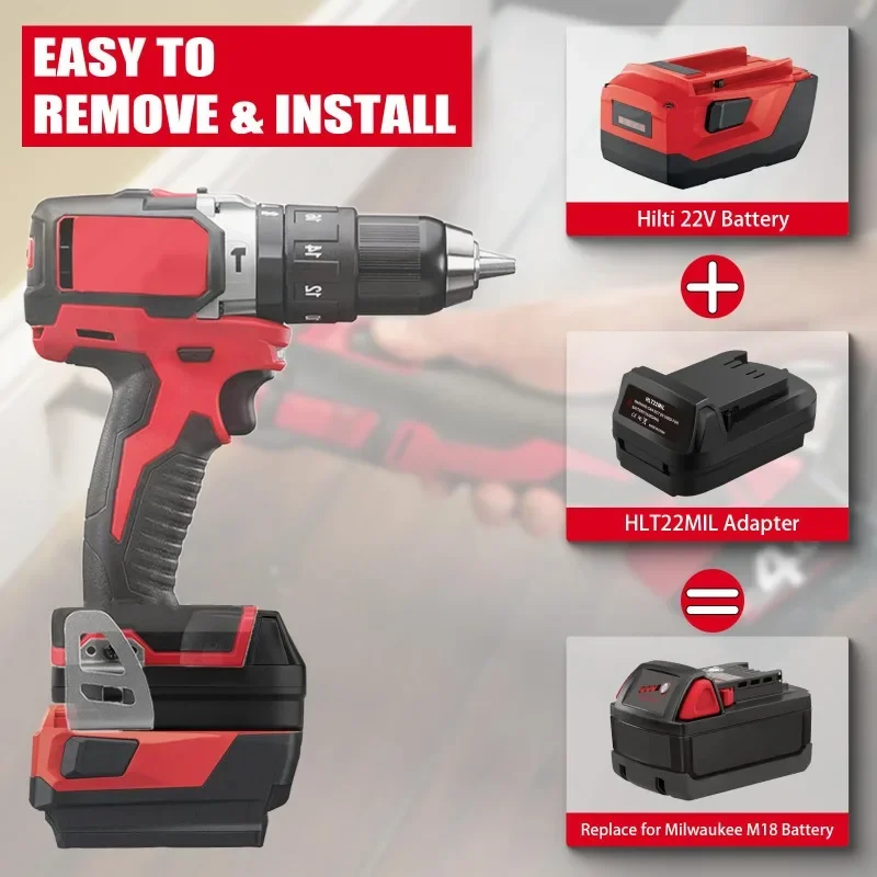 Adaptor Baterai untuk Peralata - Power Tools Hilti ulasan dan harga