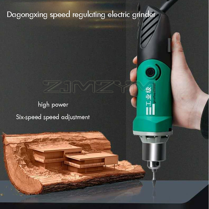 Mesin Ukir Kayu Listrik 6-Posi - Power Z Tools ulasan dan harga