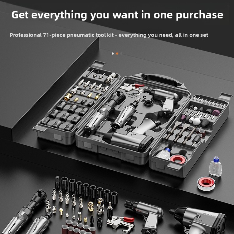 71-Piece Heavy-Duty Pneumatic  - Power Tools Hammer ulasan dan harga