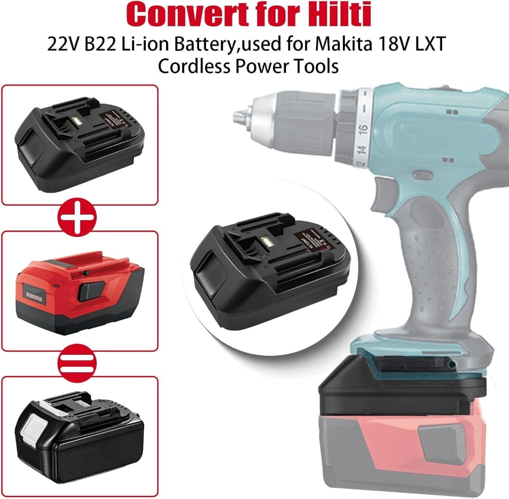 Adaptor baterai untuk Hilti Ke - Power Tools Hilti ulasan dan harga