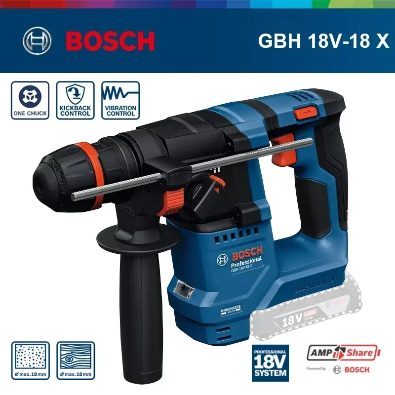 Bosch GBH 18V-18X Bor Palu Tan - Power Tools Hammer ulasan dan harga