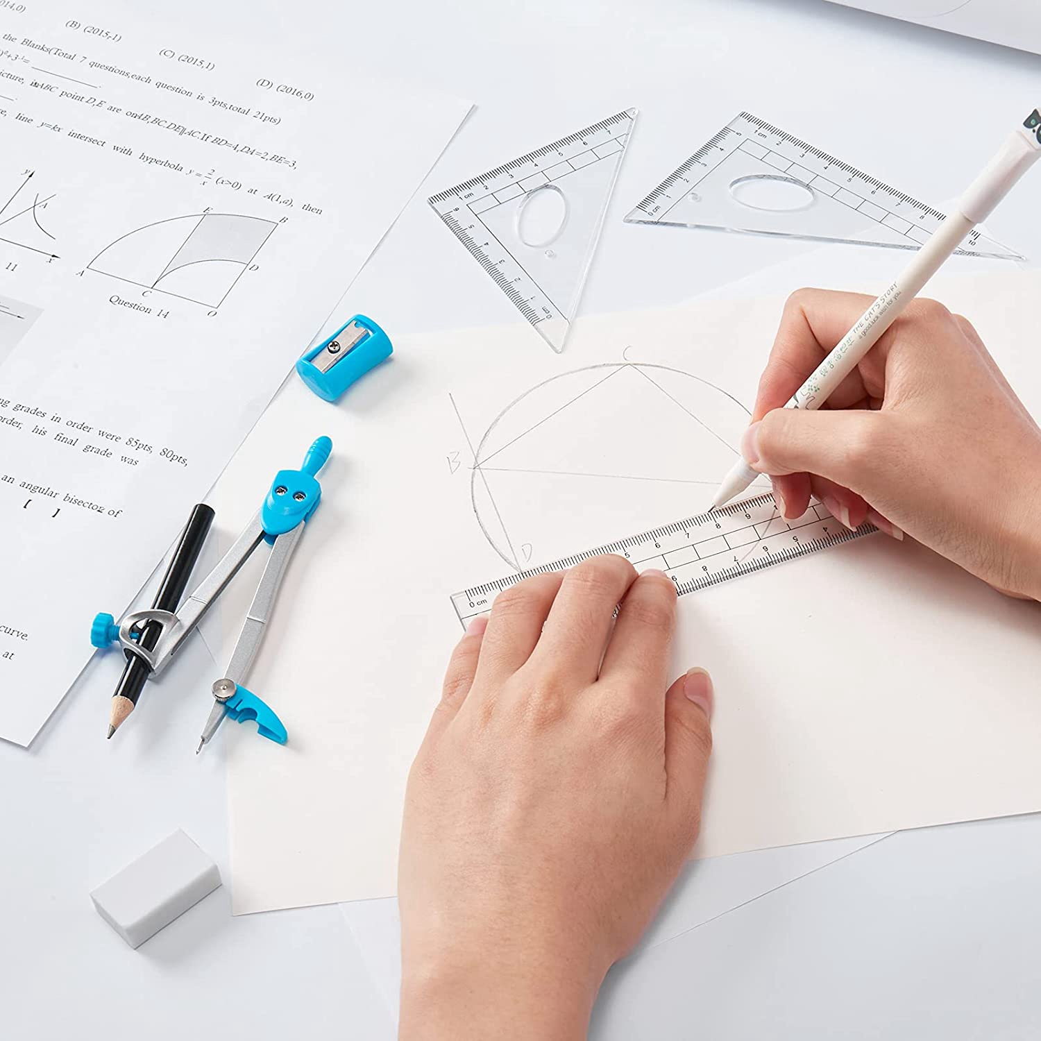 Set Geometri Yang Ditunjukkan  - Power Tools Drawing ulasan dan harga